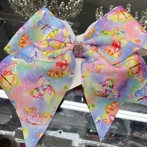 🆕 Butterflies large Hair Bow